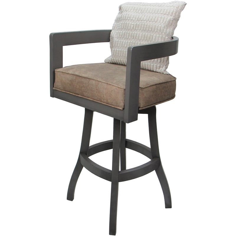 Pemberly Row Swivel Counter Stool 26