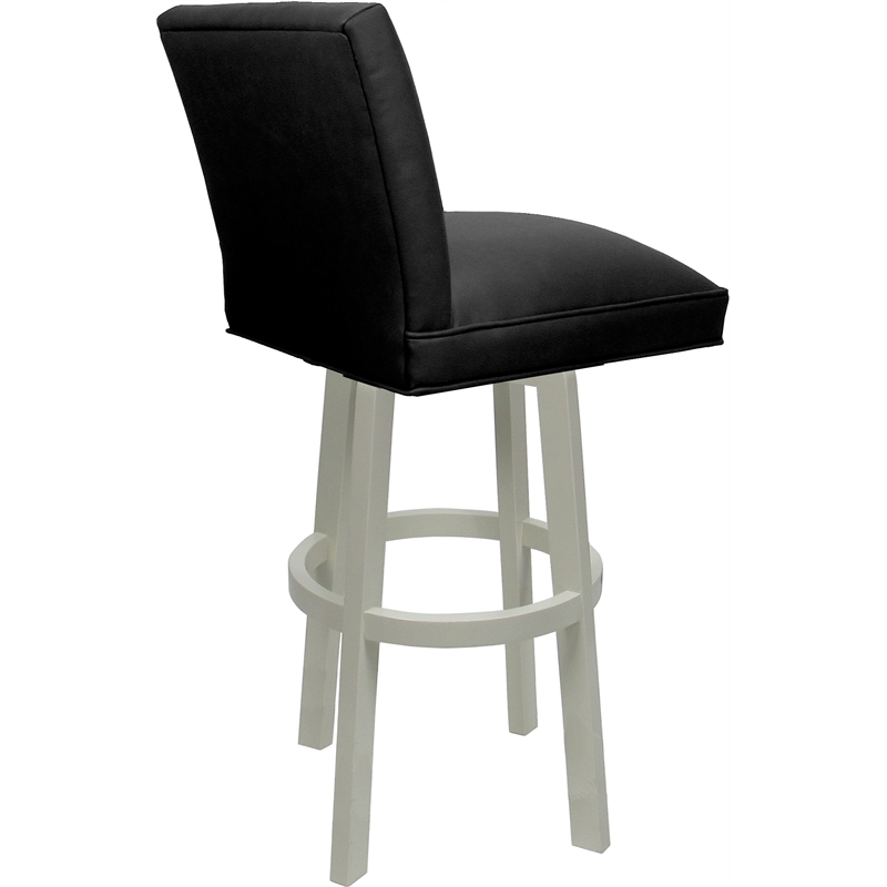 Pemberly Row Swivel Wood Counter Stool 26