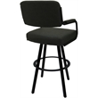 Pemberly Row Swivel Metal Bar Stool 30