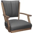 Pemberly Row Extra Tall Wood Bar Stool 34