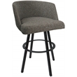 Pemberly Row Swivel Metal Bar Stool 30