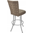 Pemberly Row Swivel Metal Bar Stool 30