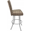 Pemberly Row Swivel Metal Bar Stool 30