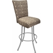 Pemberly Row Swivel Metal Bar Stool 30