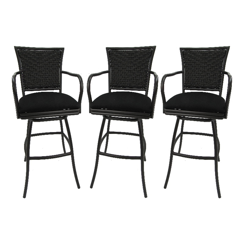 Pemberly Row Set of 3 Outdoor/Indoor Extra Tall 34