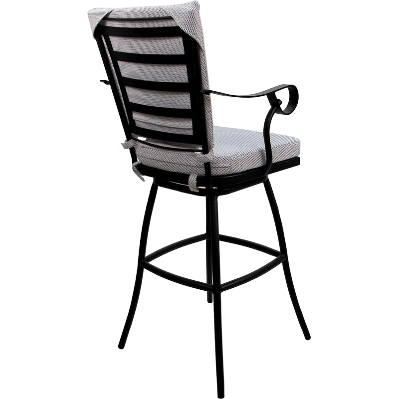 Pemberly Row Outdoor/Indoor Extra Tall Stool 34