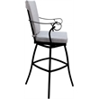 Pemberly Row Outdoor/Indoor Extra Tall Stool 34