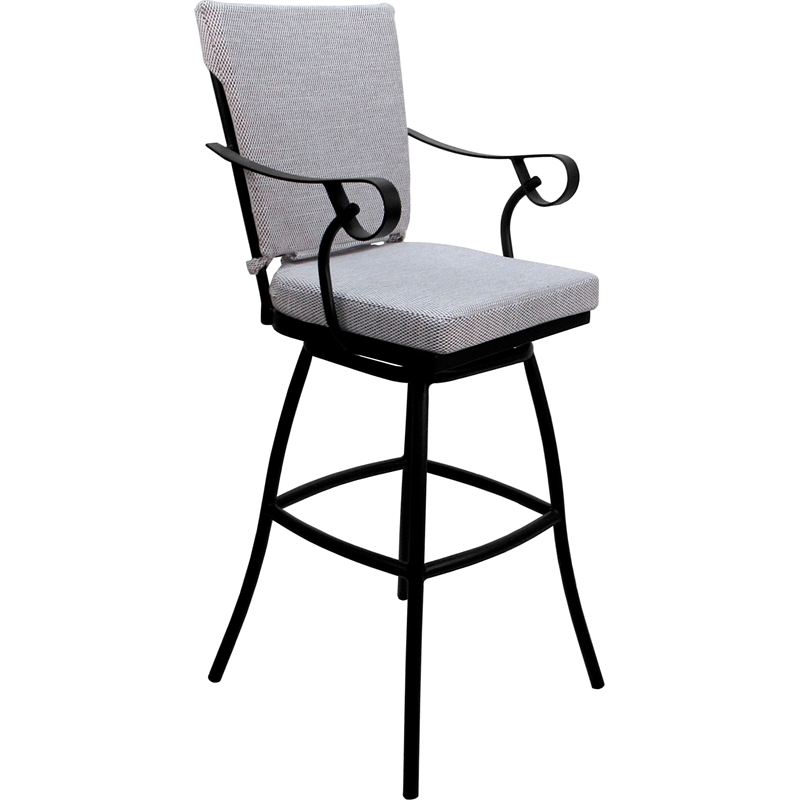 Pemberly Row Outdoor/Indoor Extra Tall Stool 34