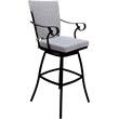 Pemberly Row Outdoor/Indoor Extra Tall Stool 34