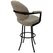 Pemberly Row Swivel Counter Metal Bar Stool 26