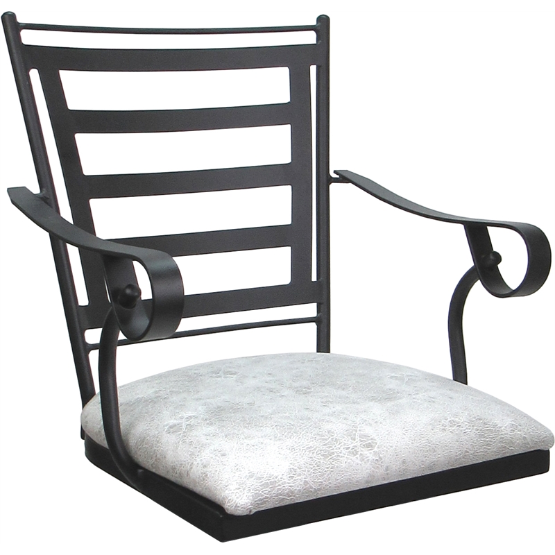 Pemberly Row Aluminum Extra Tall Stool 34