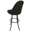 Pemberly Row Swivel Metal Bar Stool 30