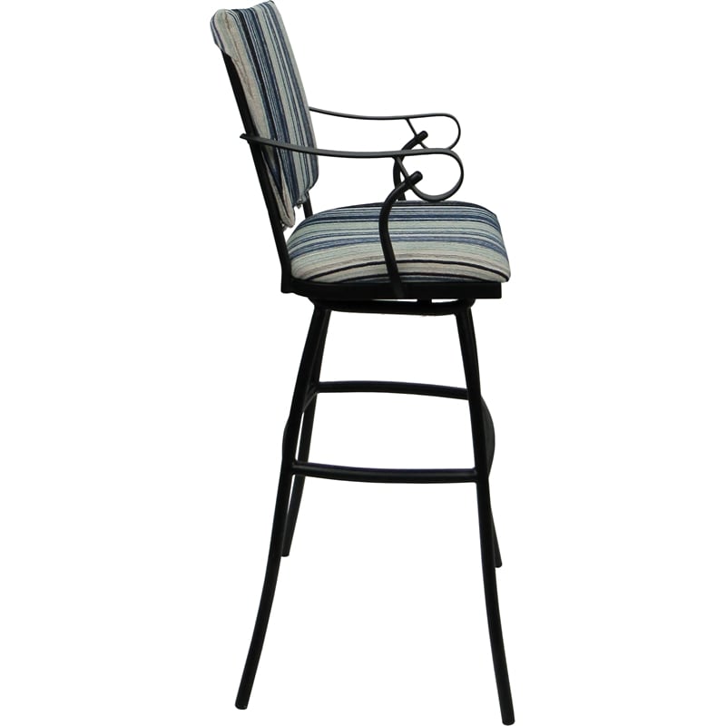 Pemberly Row Aluminum Counter Stool 26