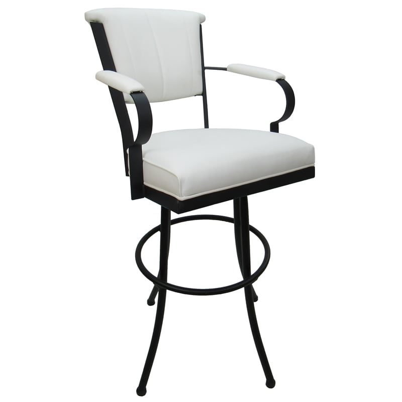 Pemberly Row Swivel Bar Stool 34