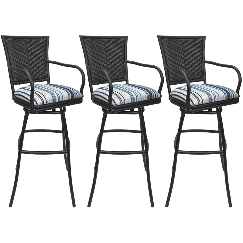 Pemberly Row Set of 3 Counter Stools 26