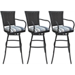 Pemberly Row Set of 3 Counter Stools 26