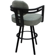 Pemberly Row Swivel Metal Counter Stool 26