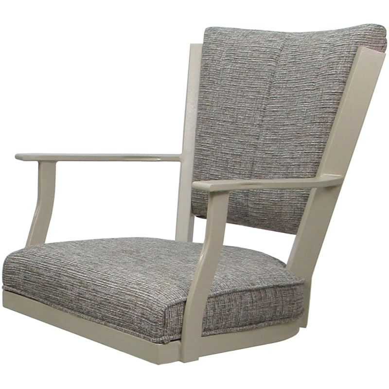 Pemberly Row Swivel Tilt Metal Counter Stool 24