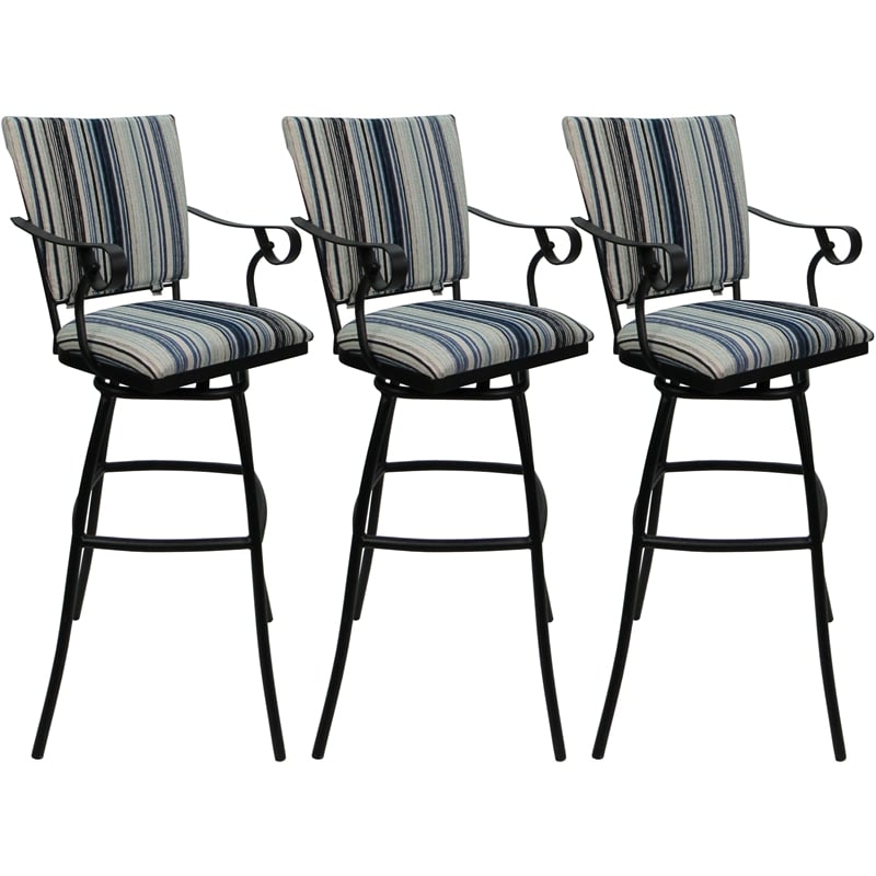 Pemberly Row Set of 3 Counter Stools 26