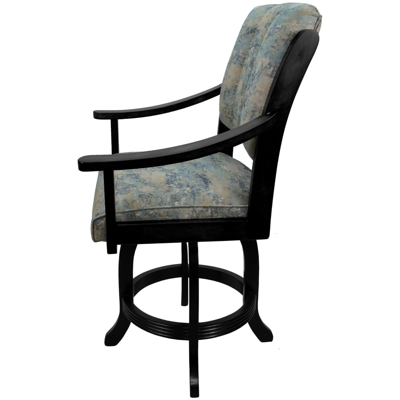 Pemberly Row Wood Swivel Bar Stool 30