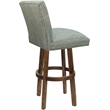 Pemberly Row Swivel Wood Bar Stool 30