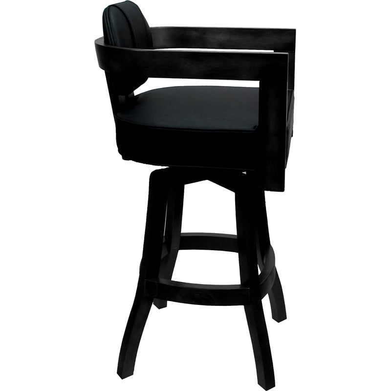 Pemberly Row Swivel Wood Counter Stool 26