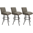 Pemberly Row Set of 3 Swivel Bar Stools 30
