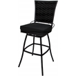 Pemberly Row Extra Tall Metal Bar Stool 34