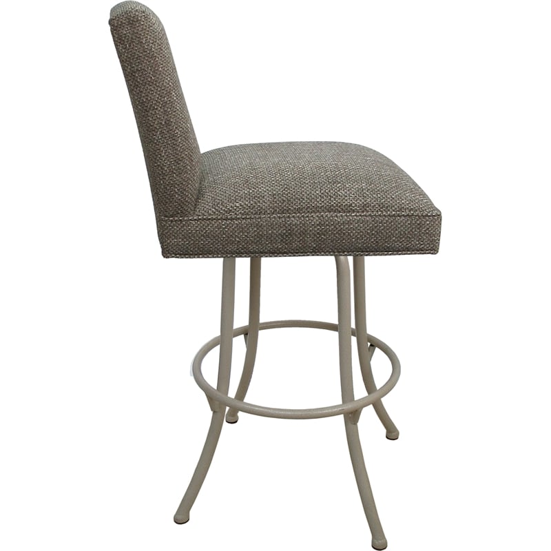 Pemberly Row Swivel Metal Counter Stool 26