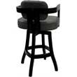 Pemberly Row Swivel Wood Counter Stool 26