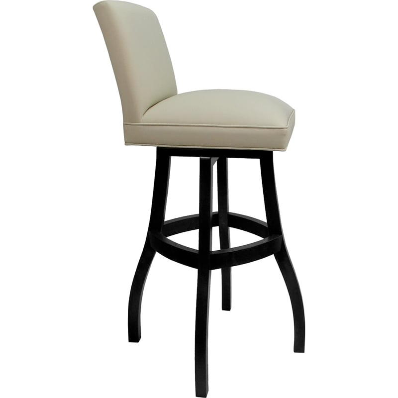 Pemberly Row Extra Tall Wood Bar Stool 34