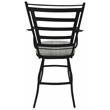 Pemberly Row Swivel Outdoor Bar Stool 30