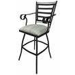 Pemberly Row Swivel Outdoor Bar Stool 30