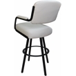 Pemberly Row Swivel Metal Bar Stool 30
