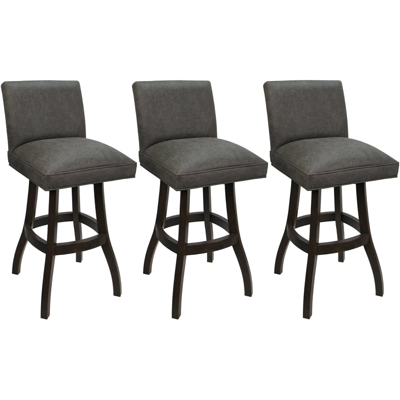 Pemberly Row 3Pc Swivel Counter Stools 26
