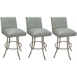 Pemberly Row Set of 3 Swivel Counter Stools 26