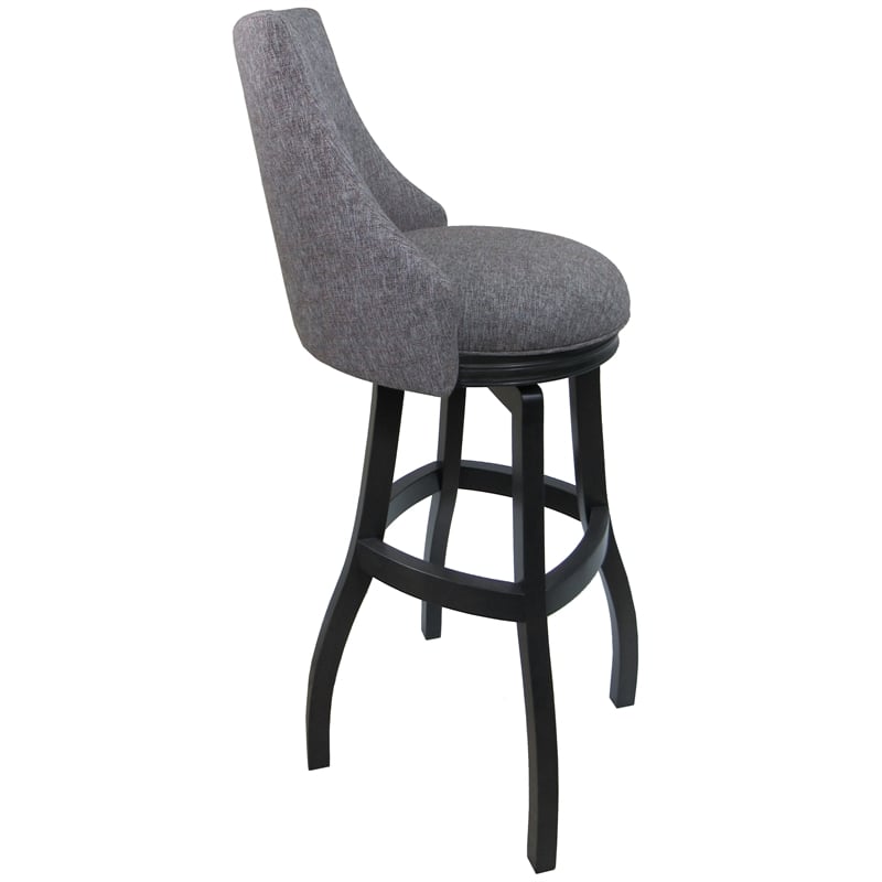 Pemberly Row Swivel Wood Bar Stool 30