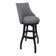 Pemberly Row Swivel Wood Bar Stool 30