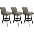 Pemberly Row Set of 3 Swivel Bar Stools 30