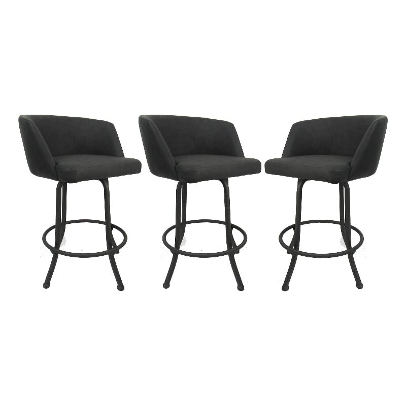 Pemberly Row Swivel Counter Bar Stool 26