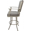 Pemberly Row Swivel Metal Bar Stool 34