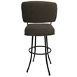 Pemberly Row Swivel Metal Bar Stool 34