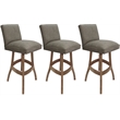 Pemberly Row Set of 3 Swivel Counter Stools 26