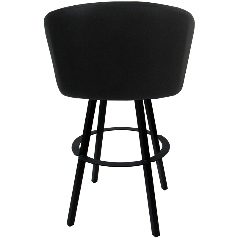 Pemberly Row Swivel Metal Bar Stool 34