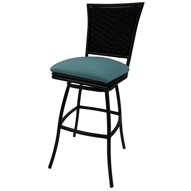 Pemberly Row Outdoor Patio Bar Stool 34