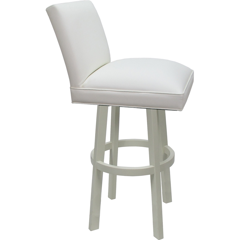 Pemberly Row Swivel Wood Extra Tall Stool 34