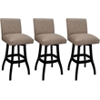 Pemberly Row Set of 3 Swivel Counter Stools 26