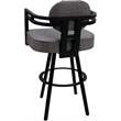 Pemberly Row Swivel Metal Stool 34
