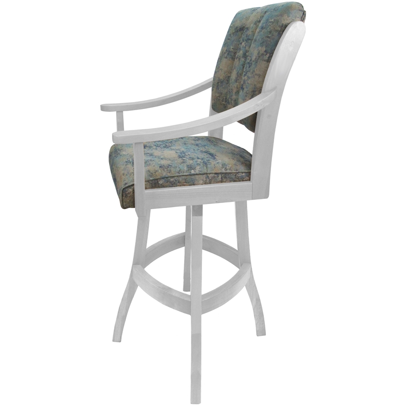 Pemberly Row Solid Wood Bar Stool 30