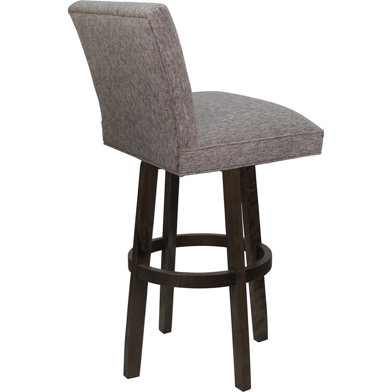 Pemberly Row Swivel Wood Stool 34